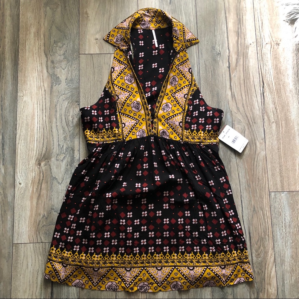 NEW Free People Charlotte Sleeveless Printed Top